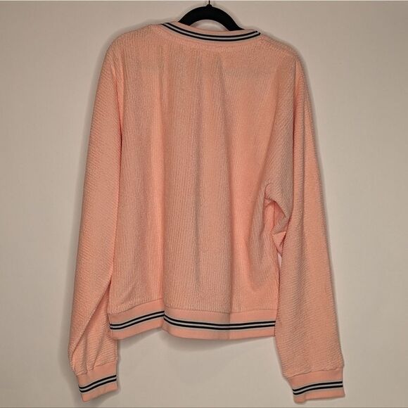 Roller Rabbit Emersyn Sweater Orange Peach Pullover - Picture 7 of 7